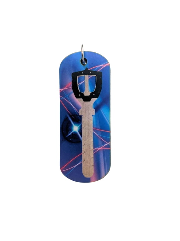 Kingdom Hearts Braveheart Keyblade Keychain or Necklace | Handmade Gamer Gift | Video Game Jewelry Accessory