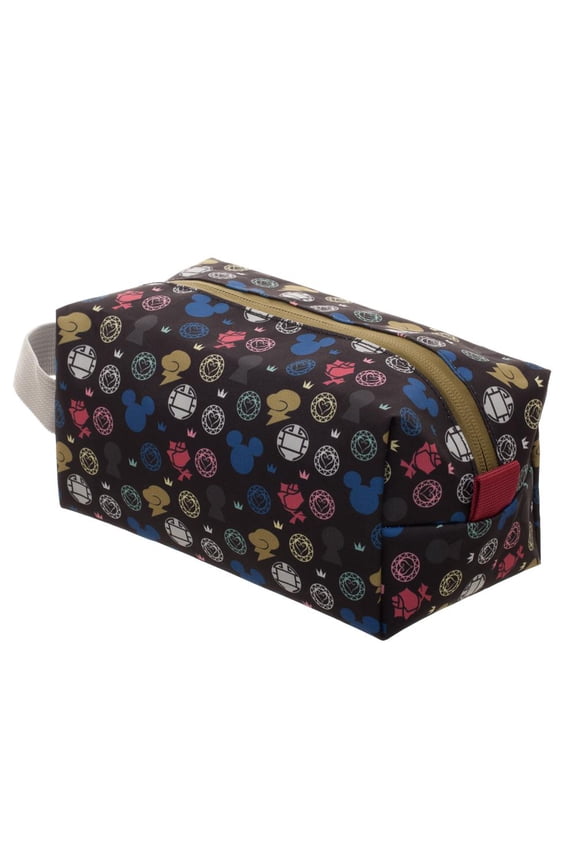Kingdom Hearts Countertop Dopp Kit Travel Cosmetic Toiletry Bag