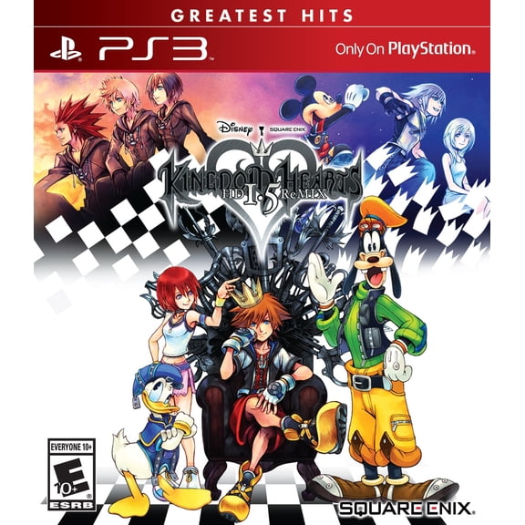 Kingdom Hearts HD 1.5 Remix by Square Enix, Physical/PlayStation 3, Role-Playing Action & Adventure Video Game