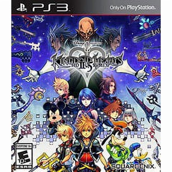 Pre-Owned Kingdom Hearts HD 2.5 ReMIX, PlayStation 3, Action & Adventure, JRPG, Parental Controls, Video Game