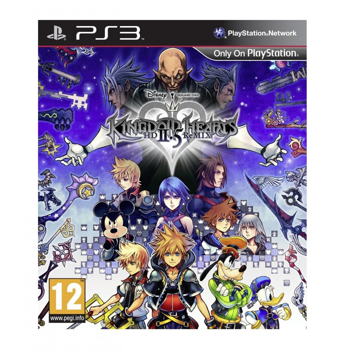 Kingdom Hearts Ii 2.5 Hd Remix Game Essentials (Ps3) - Walmart.com, image size:1440x1440