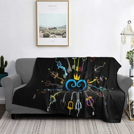 Disney Kingdom Hearts Soft, Plush, Fuzzy 'Characters' Throw Disney Kingdom Hearts Soft, Plush, Fuzzy 'Characters' Throw