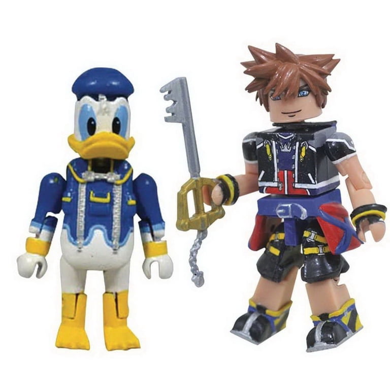 Kingdom Hearts Minimates Series 1: | Sora & Donald Duck - Walmart.com
