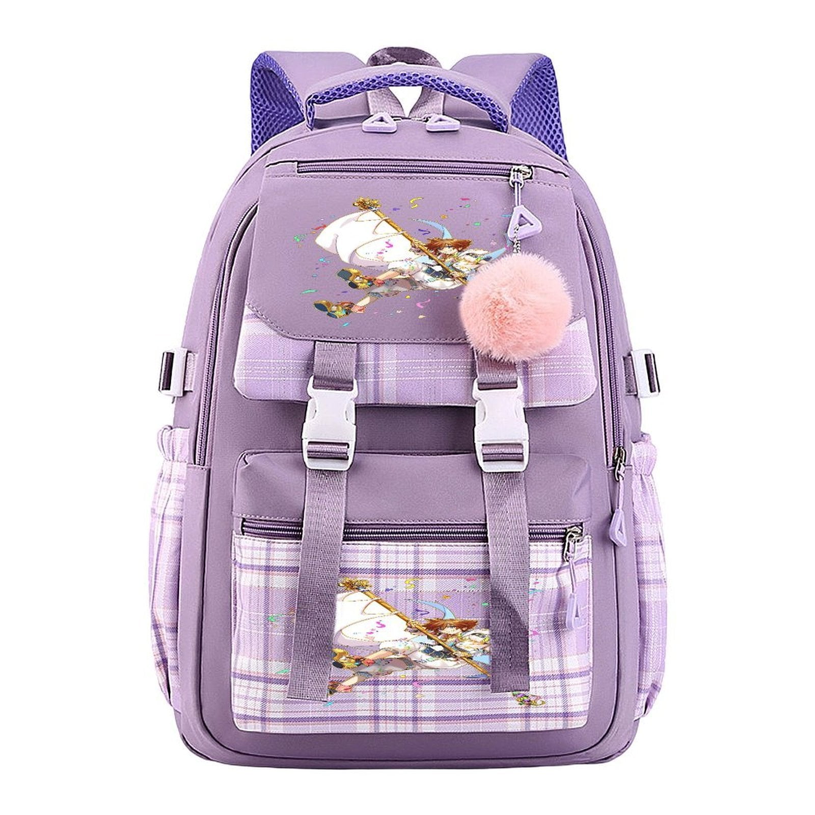 Kingdom Hearts Outdoor Travel Backpack Double Shoulder Bag School