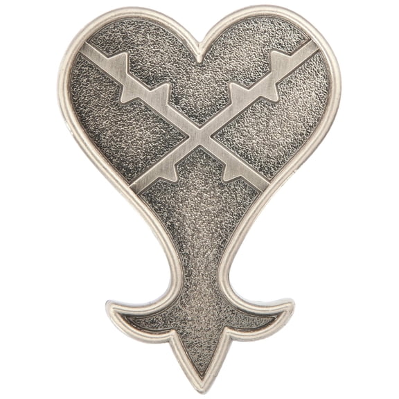 Kingdom Hearts Heartless Pewter Lapel Pin