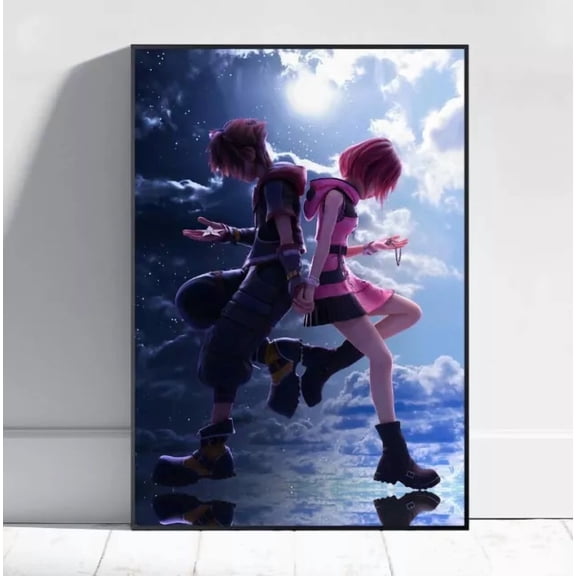 Kingdom Hearts Poster Destiny Islands Wall Art Rolled Print 1 POSTER Home Decor Vintage Art Print Haging Poster Cute Birthday Gift Wall Art