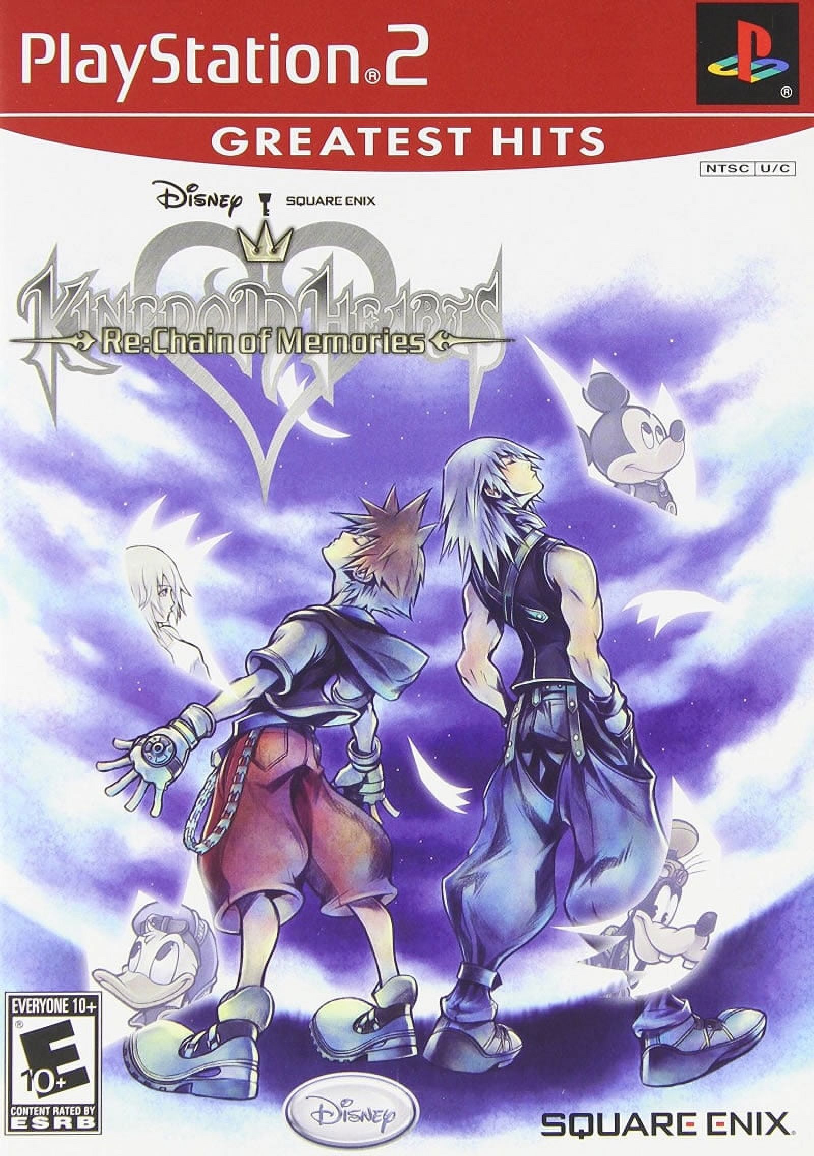 Kingdom Hearts Re: Chain of Memories (Greatest Hits) PS2 - image 1 of 7