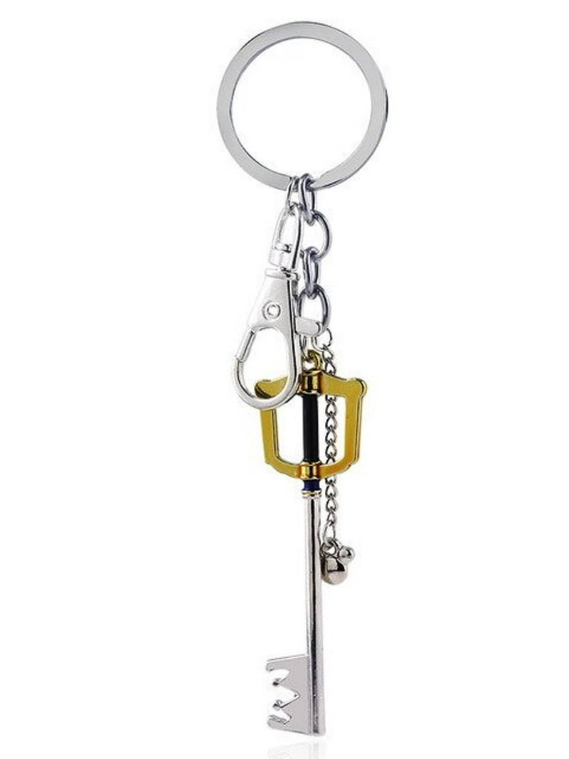 Kingdom Hearts Sora Keyblade Metal Charm Keychain Keyring