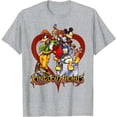 thumbnail image 1 of Kingdom Hearts Sora Mickey Donald Goofy DTG Print Unisex T-Shirt, 1 of 5