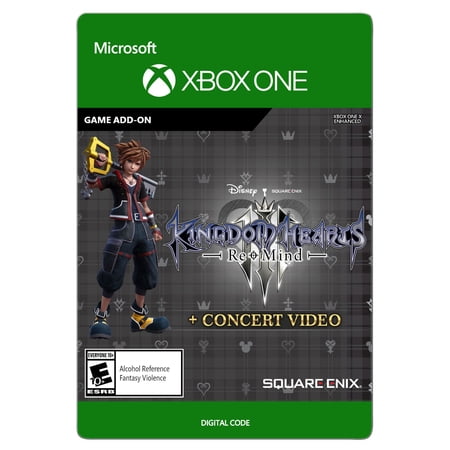 KINGDOM HEARTS III Re Mind + Concert Video, Square Enix Limited, Xbox [Digital Download]