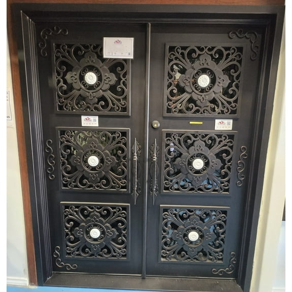 Kingdom Iron Double Door 74.5" x 97.5"