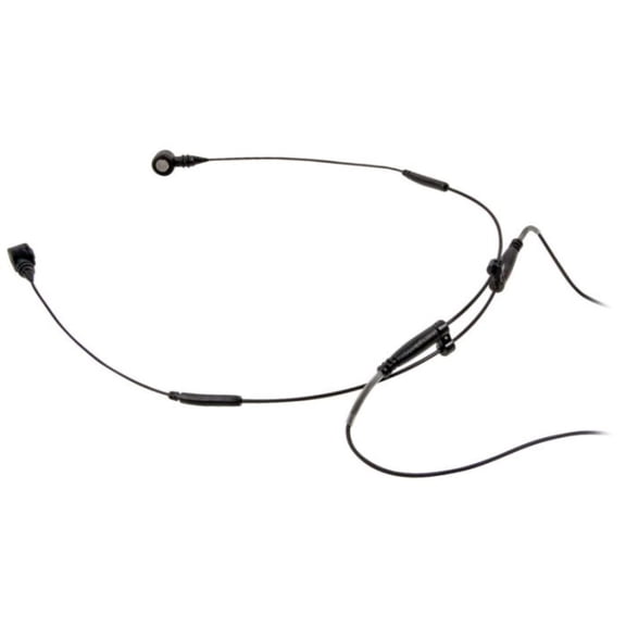Kingdom KACLATB Adjustable Black Collar Worn Microphone for Audio-Technica Wireless Mic Systems: Discreet and Comfortable