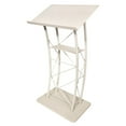 Kingdom, Large Curved Metal Lectern, 47