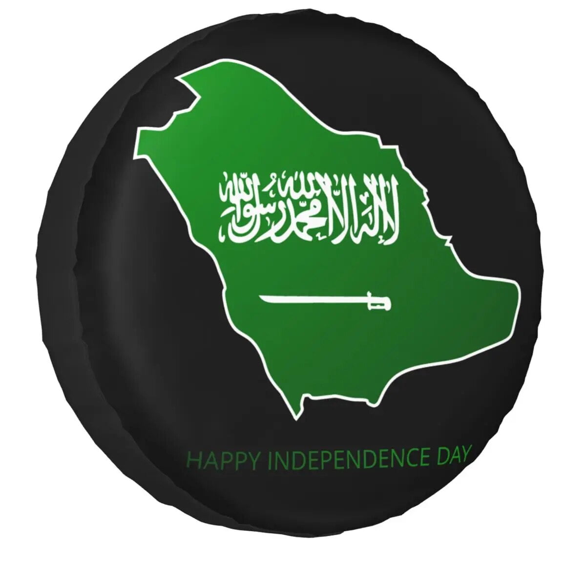 Kingdom Of Saudi Arabia Tire Cover 4x4 Trailer Spare Wheel Protector