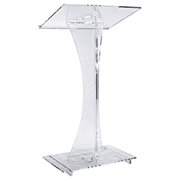 Kingdom TKL7000 Clear Eclipse Acrylic Lectern/Pulpit/Podium