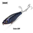 thumbnail image 1 of Kingdom Topwater Propeller Pencil Bait 90mm 11g 110mm 17g  Popper Whopper Plopper Artificial Wobblers For Bass Pike Hard Lures, 1 of 10