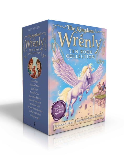 JORDAN QUINN; ROBERT MCPHILLIPS Kingdom of Wrenly The Kingdom of Wrenly Ten-Book Collection (Boxed Set): The Lost Stone; The Scarlet Dragon; Sea Monster!; The Witch', (Paperback)