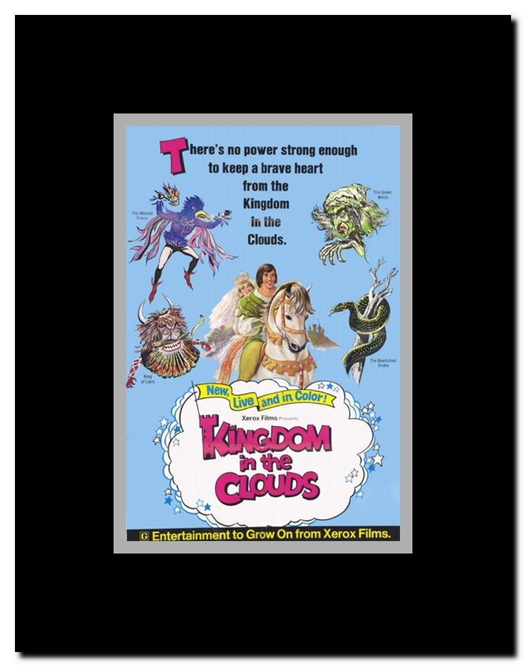 Kingdom in the Clouds Framed Movie Poster