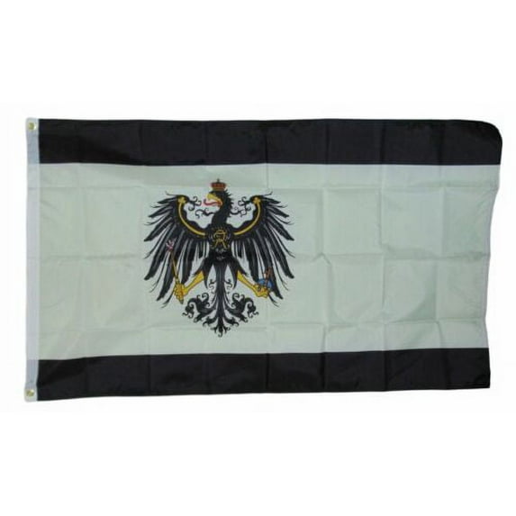 Kingdom of Prussia Polyester 3x5 Foot Flag Germany Banner Prussian German 100D