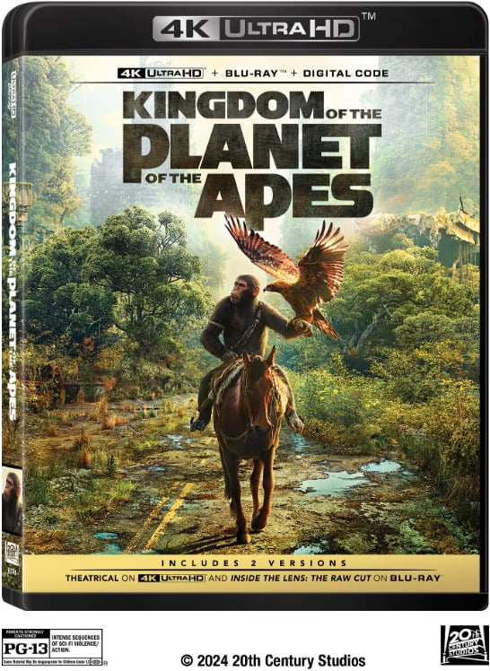 Walmart discount codes: Walmart Black Friday Deals 2025 - Kingdom of the Planet of the Apes (4K Ultra HD + Blu-ray)