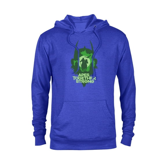 Kingdom of the Planet of the Apes Noa Apes Together Strong- Pullover Hoodie for Adults - Customized-Royal