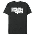 thumbnail image 1 of Kingdom of the Planet of the Apes Official Movie Title Logo - Short Sleeve Blended T-Shirt for Adults - Customized-Dark Heather, 1 of 5