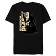 thumbnail image 1 of Kingdom of the Planet of the Apes Proximus Caesar with Logo- Short Sleeve Blended T-Shirt for Adults - Customized-Black, 1 of 5
