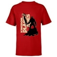 thumbnail image 1 of Kingdom of the Planet of the Apes Proximus Caesar with Logo- Short Sleeve T-Shirt for Kids - Customized-Red, 1 of 5