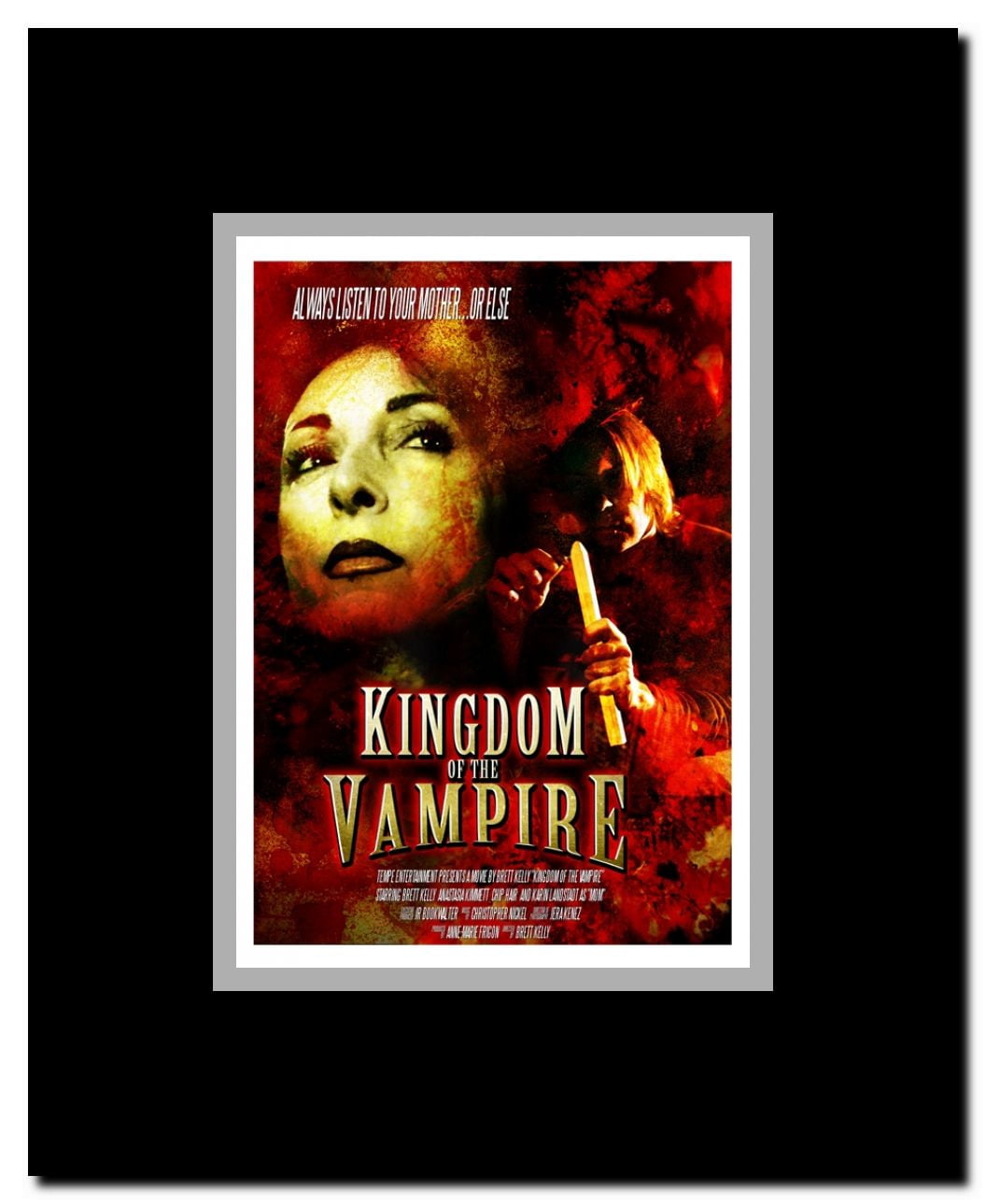 Kingdom of the Vampire Framed Movie Poster