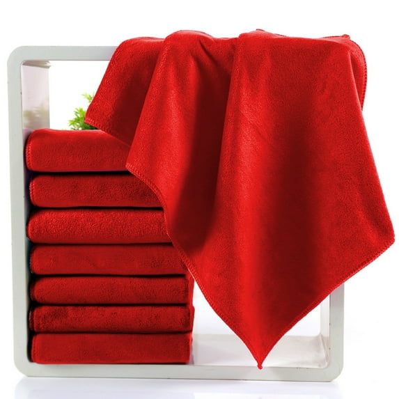 Under 11 10pcs Microfiber Towels for Hair Wrap for Long Hair,Hair Towels for Women,Absorbent Hair Towel Wrap,Barber Store Beauty Salon Guest Room Cleaning Essential Absorbent Towel 30x70cm
