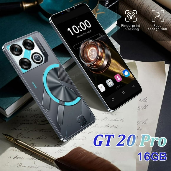 Kingfansion 5 Inch Android 14.0 Smartphone, 16GB+4800mAh Dual SIM Mobile Phone, 50MP Camera Gaming Photography Device With 128GB Expandable Memory