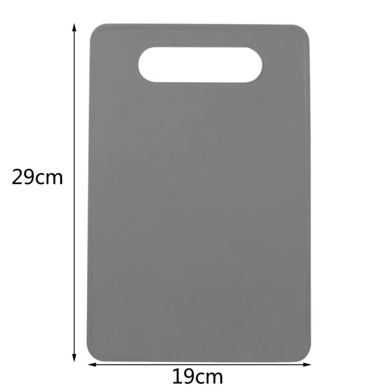 Kingfansion Clearance Eco-friendly Colorful Plastic Non-slip Cutting Board Kitchen Eco-friendly Colorful Plastic Non-slip Cutting Board Kitchen Chopping Board Gray