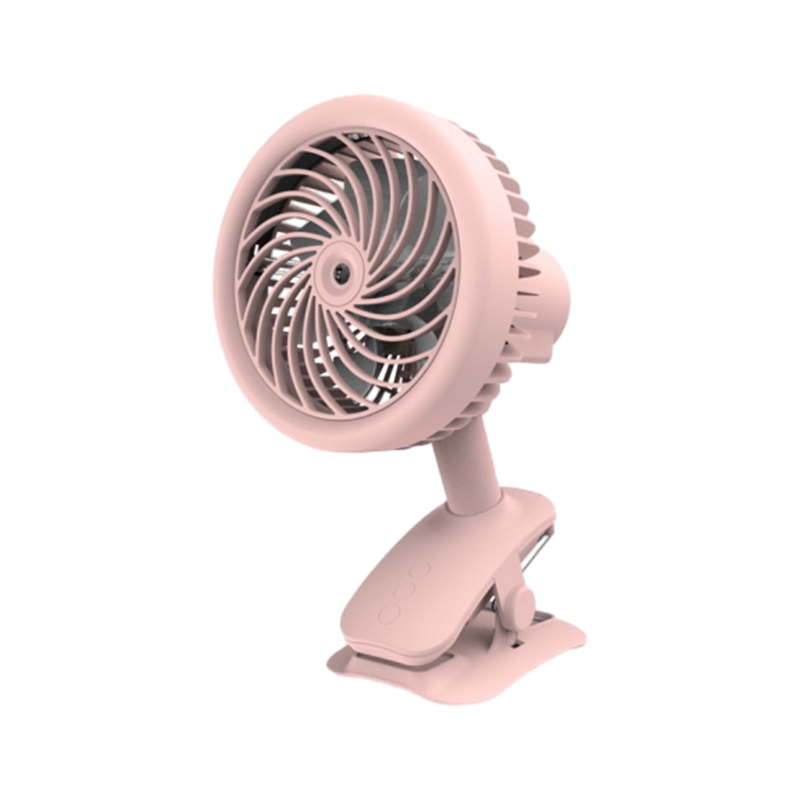 Kingfansion Desk Fan With Clip, Fan With Water Spray Misting Fan Kids