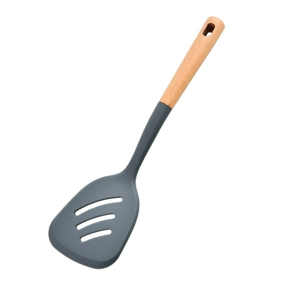 Under $5 Flat Spatula Silicone Turner, Slotted Spatula Spoon, Spatula Silicone Turner Clearance, Spatulas And Cooking Utensils, Cooking Utensils Silicone Lightweight Non-Stick Cookware