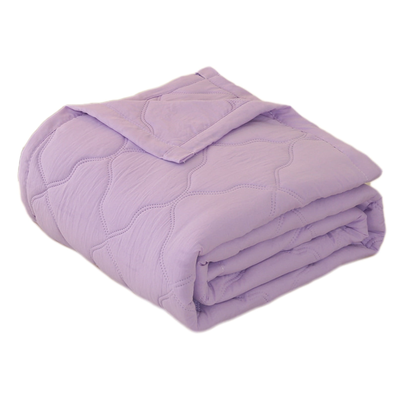 Kingfansion Lightweight Small Quilted Throws, Clearance Comfort Cooling Quilt, Small Quilted