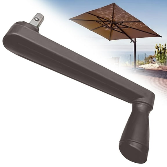 Under $13 Price Drop Alert Patio Umbrella Accessories, Deck Outdoor Umbrella Accessories Holder Replace Sunshade Parts Umbrella Replacement Parts for Picnic Balcony Patio Beach, Crank Handle