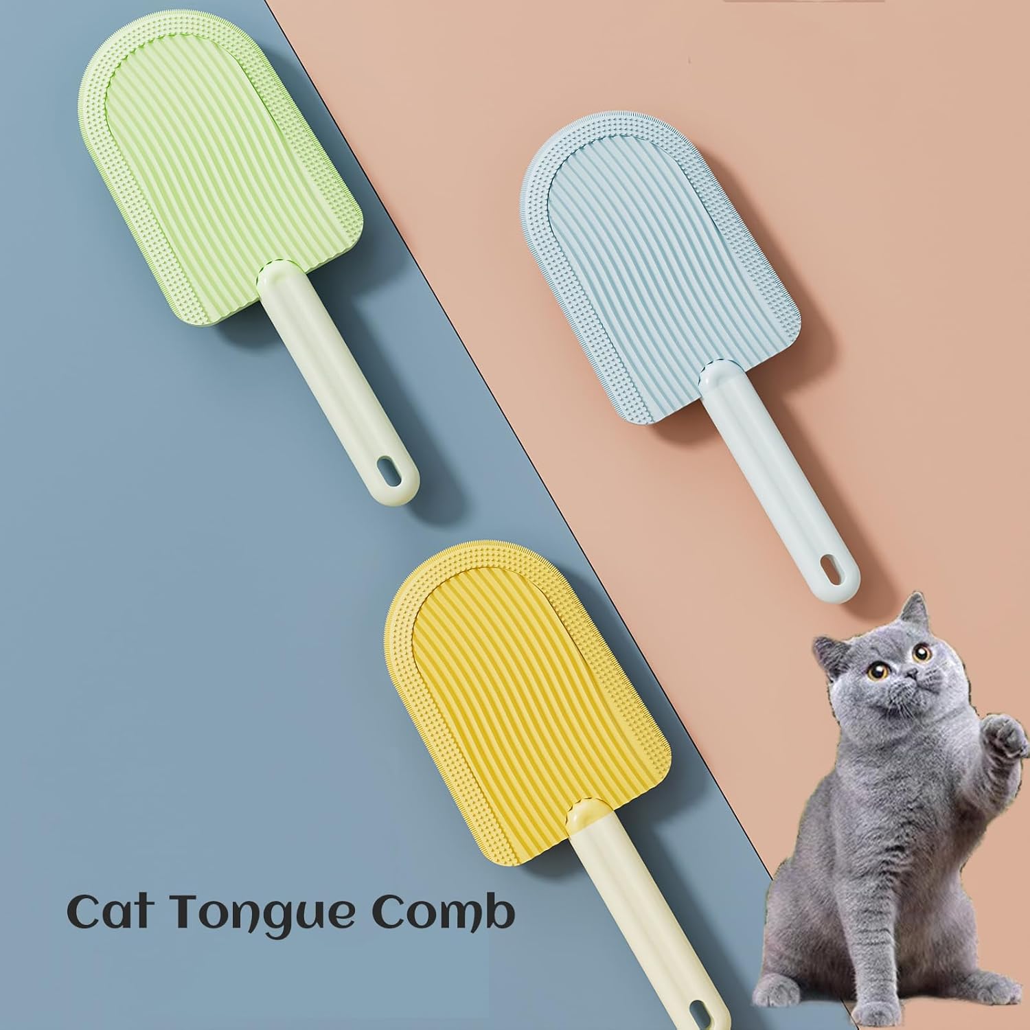 Kingfansion Pet Combs And Brushes for Remove Floating Hair, Cat Brush ...
