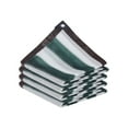 thumbnail image 1 of Kingfansion Swimming Pool Sun Shade, Pool Sunshade Cloth, Above Ground Pool Sunshade, Shade Sail, Red Thread Hemmed Fabric, Holes Around Triangles (8 Stitches), 1 of 6