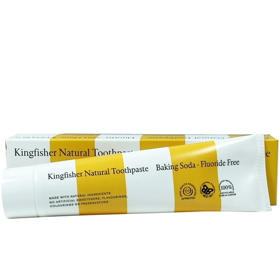 Kingfisher Baking Soda Toothpaste - Fluoride Free 100ml