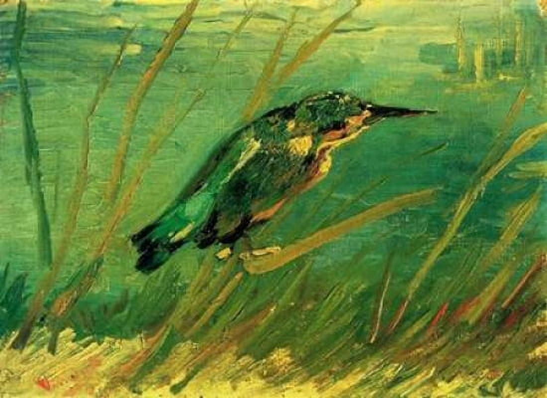 Kingfisher Canvas Art - Vincent Van Gogh (18 x 24)