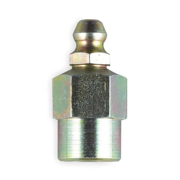 Kingfisher Grease Fitting,Str,OAL1.00 In,PK10 5PE97