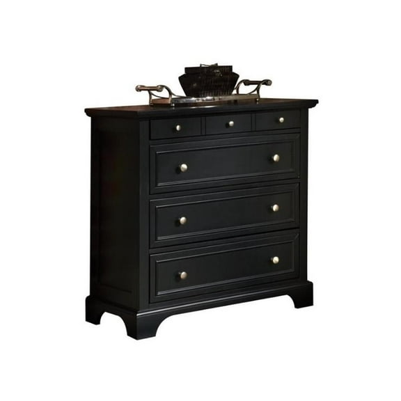 Kingfisher Lane 4 Drawer Chest in Ebony
