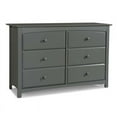 thumbnail image 1 of Kingfisher Lane 6 Drawer Double Dresser in Gray, 1 of 1