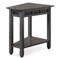 thumbnail image 1 of Kingfisher Lane Contemporary Recliner Table in Smoke Gray / Black SLate, 1 of 9