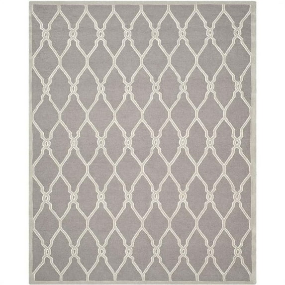 Kingfisher Lane Dark Grey Transitional Rug - 8' x 10'