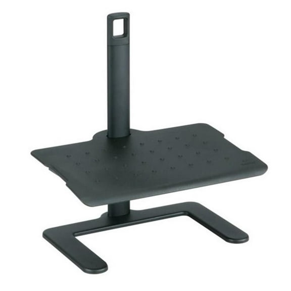Kingfisher Lane Height Adjustable Foot Rest in Black