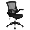 thumbnail image 1 of Kingfisher Lane Mid-Back Mesh Office Chair with Fabric Seat in Black, 1 of 4