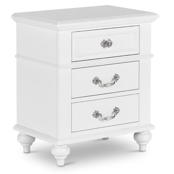 Kingfisher Lane Nightstand in White
