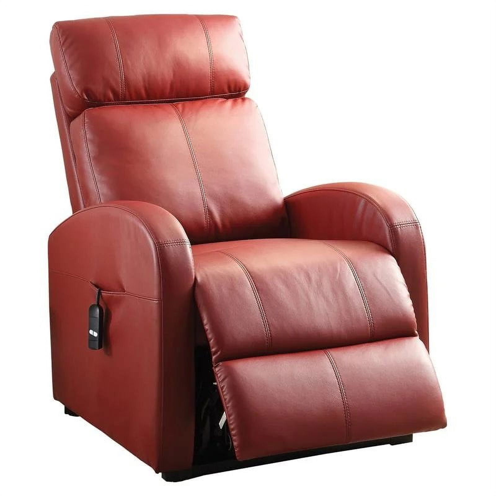 Kingfisher Lane Power Lift Recliner in Red Walmart