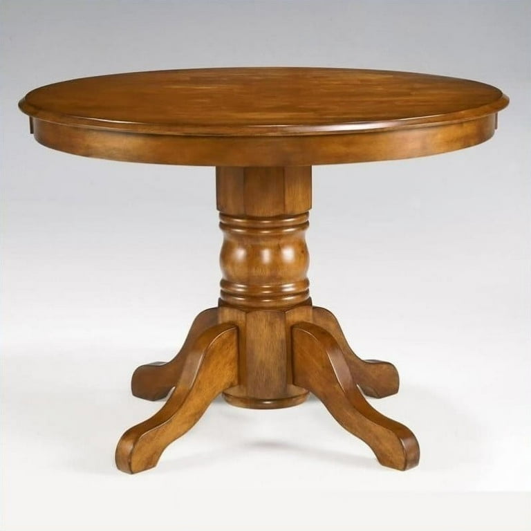42 inch round oak dining shop table